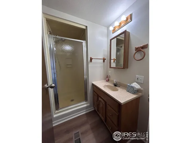 a house view with a outdoor space