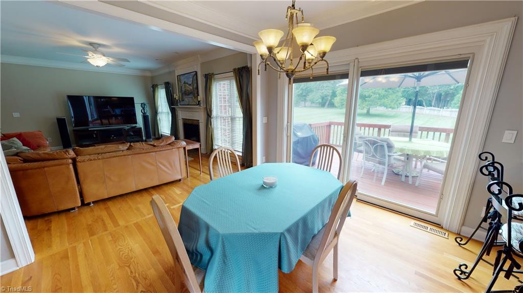 2610 Oxmoor Road Summerfield, NC 27358 - Photo 8 of 31 Breakfast Room with Deck Access
