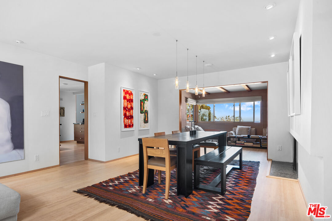 31226 Bailard Road Malibu, CA 90265 - Photo 14 of 40 a view of a dining room with furniture