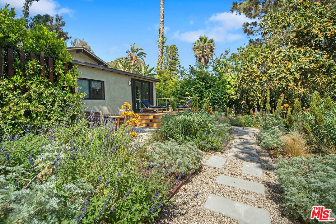 31226 Bailard Road Malibu, CA 90265 - Photo 33 of 40 a view of a backyard with sitting area