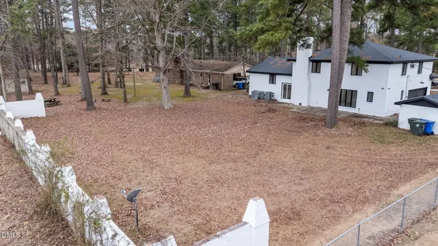 a house with a outdoor space