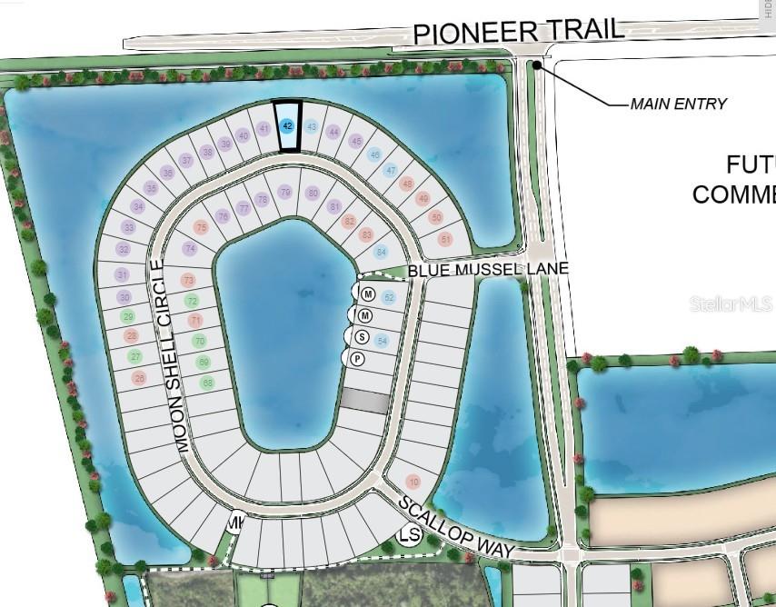 581 Moon Shell Circle New Smyrna Beach, FL 32168 - Photo 39 of 40 a view of swimming pool with a dining table