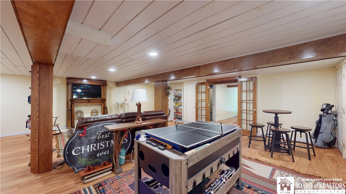 2545 A And B Parsonage Road, Unit A Findley Lake, NY 14736 - Photo 34 of 46 Main Lodge rec room in basement