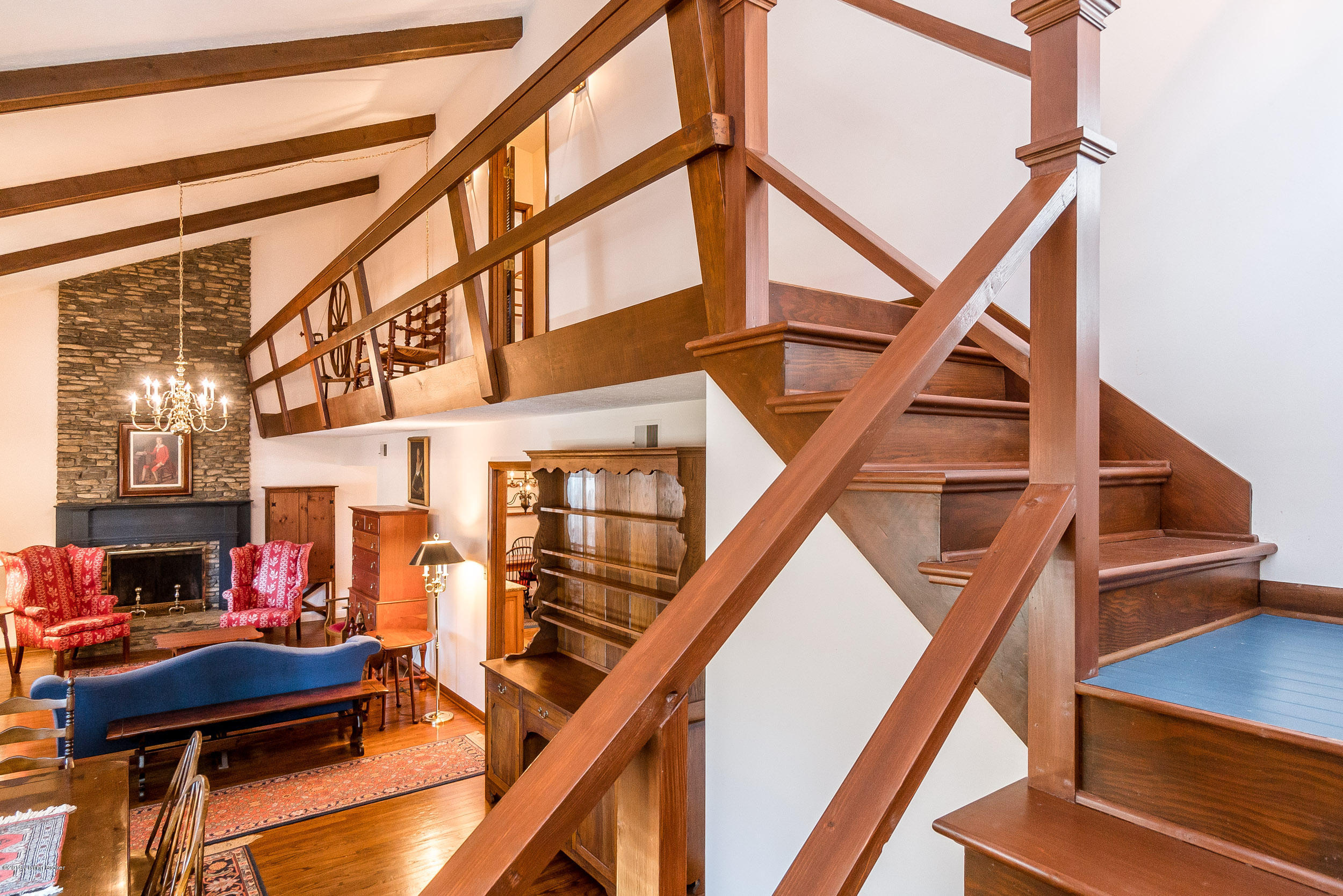 201 Cherry Hill Road Pewee Valley, KY 40056 - Photo 19 of 32 Open staircase