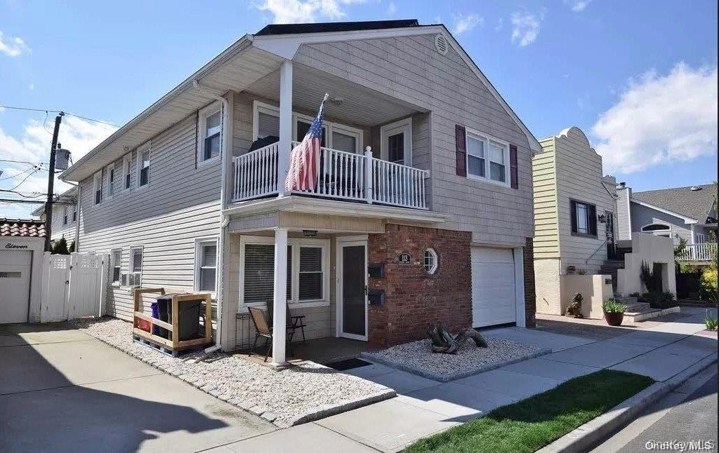 a view of a house with patio
