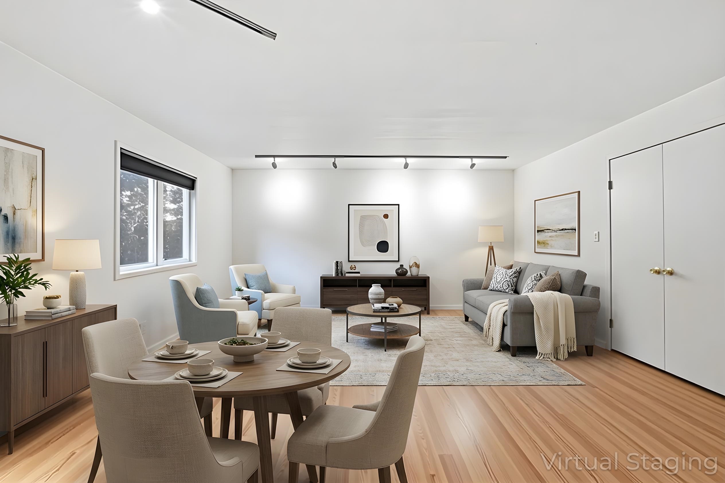 700 10th Street, Unit 1 Secaucus, NJ 07094 - Photo 2 of 21 a living room with furniture and wooden floor