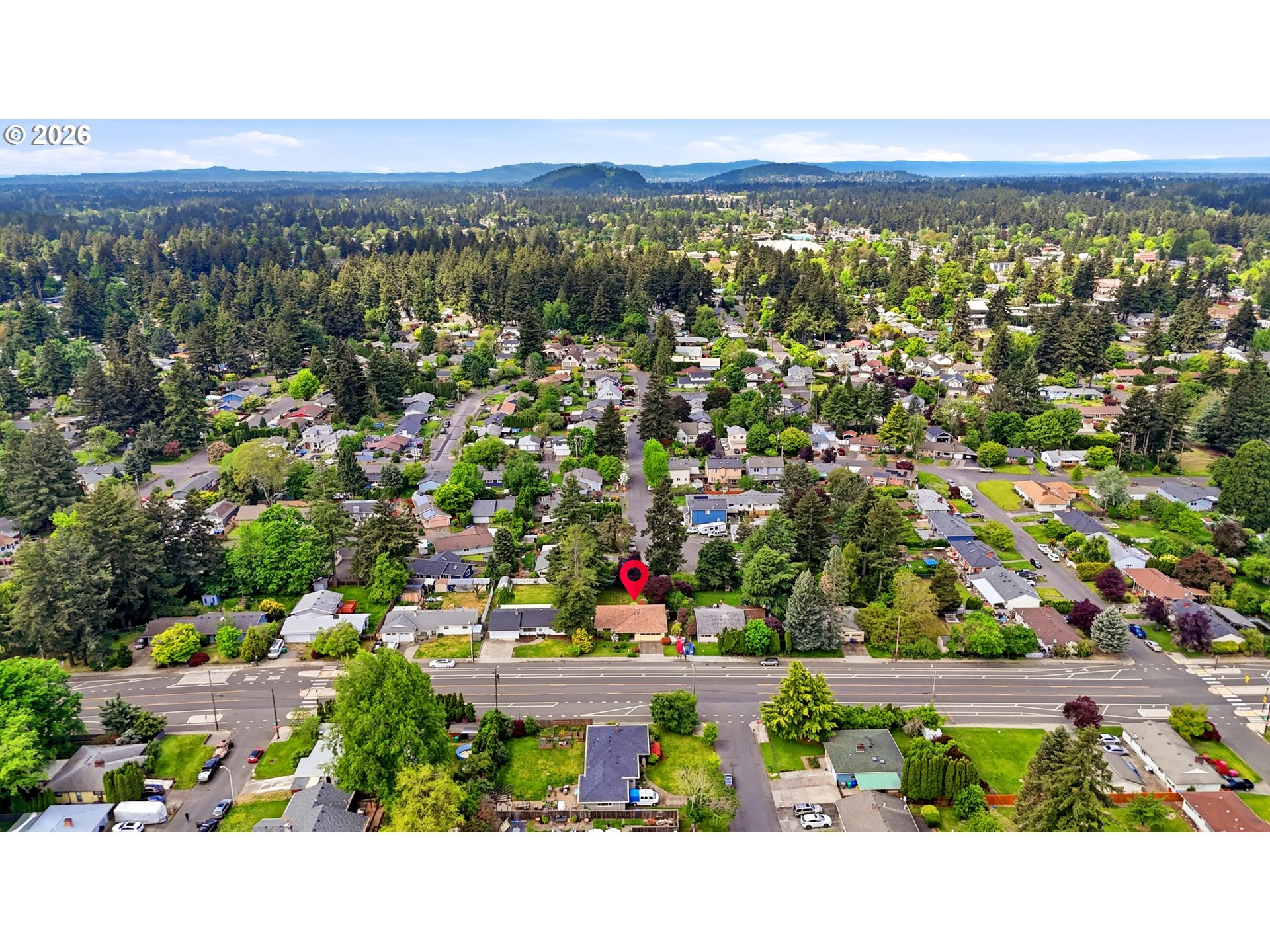 3003 Southeast 162nd Avenue Portland, OR 97236 - Photo 38 of 41 a view of city and mountain