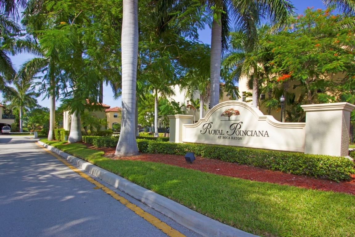 7660 Via Flores Way Boca Raton, FL 33487 - Photo 1 of 24 ENTRANCE TO ROYAL POINCIANA