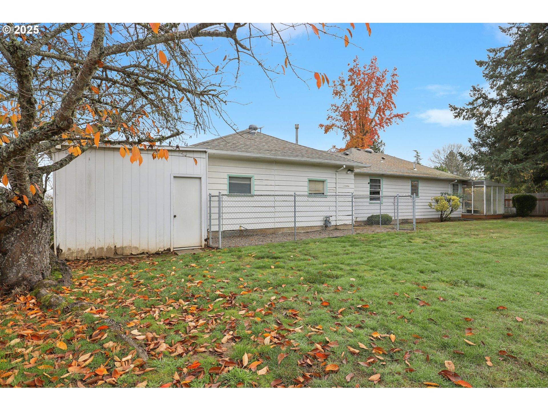 4535 Southwest Golf Course Road Cornelius, OR 97113 - Photo 36 of 43 a view of a house with a back yard