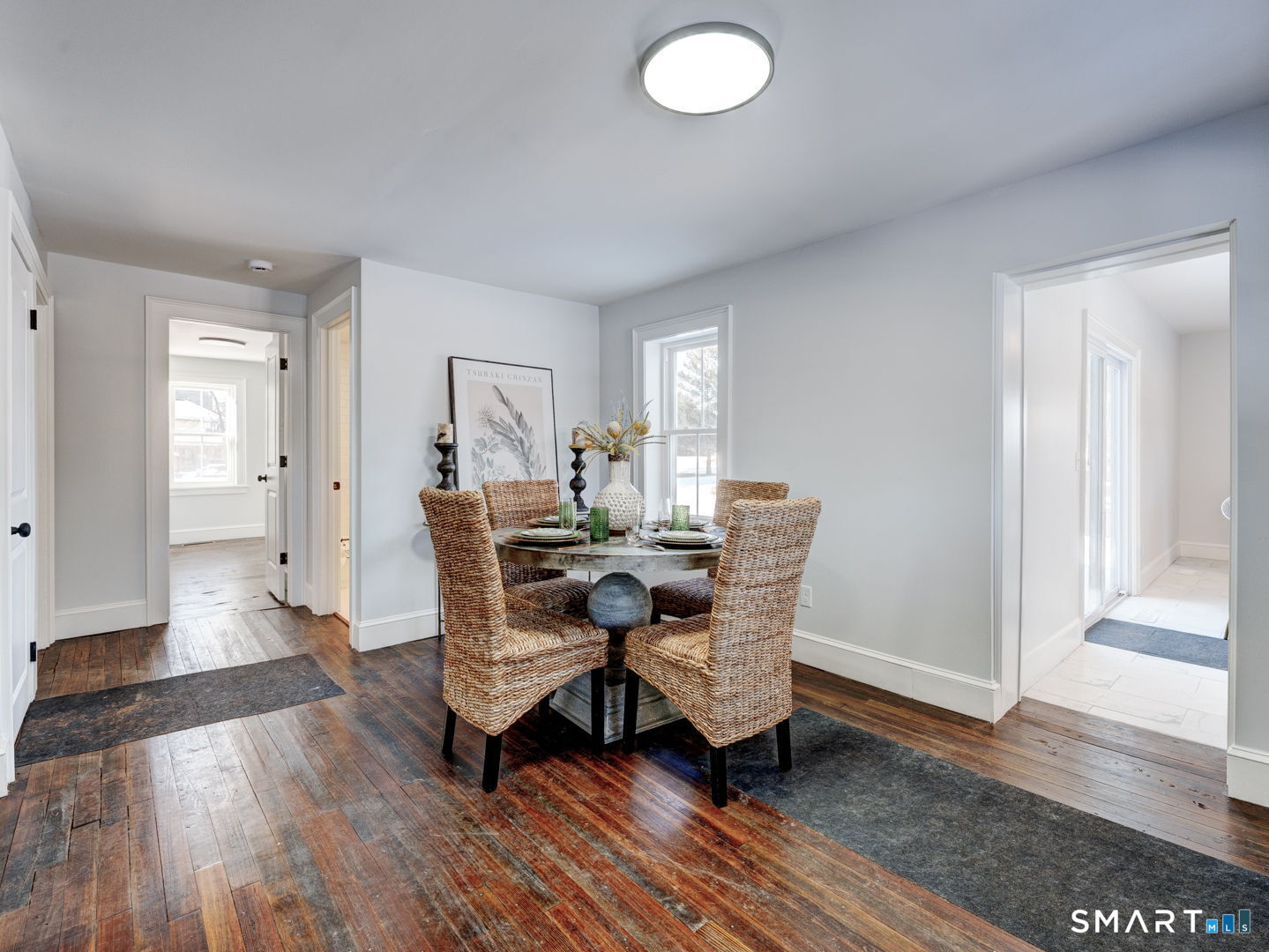 76 Griffin Road East Windsor, CT 06016 - Photo 12 of 35 a view of a dining room with furniture and wooden floor