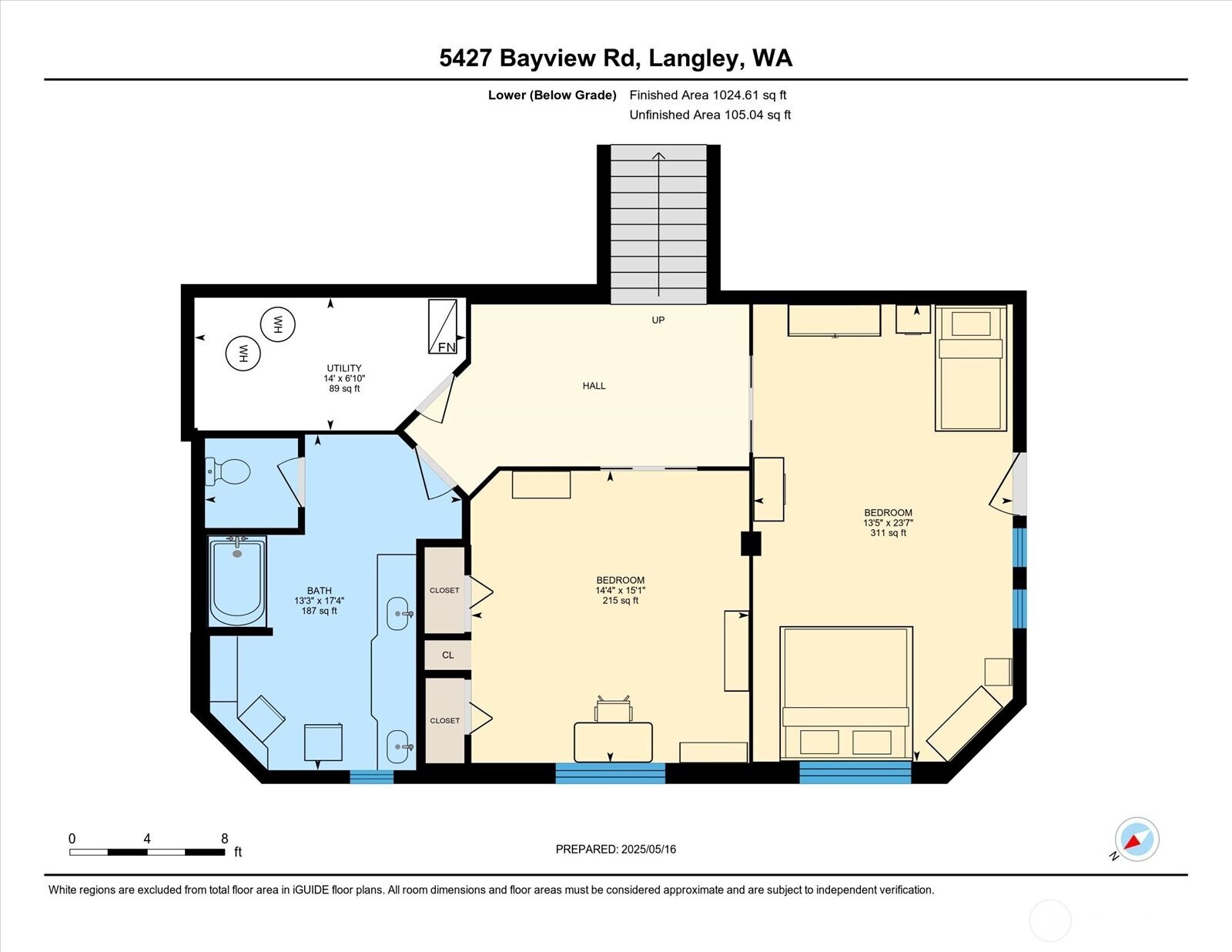 5427 Bayview Road Langley, WA 98260 - Photo 40 of 40 a picture of a bench in a window