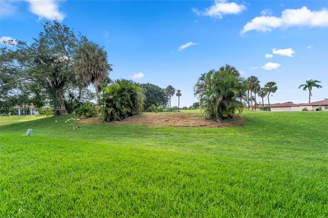 a view of an outdoor space with a lake view
