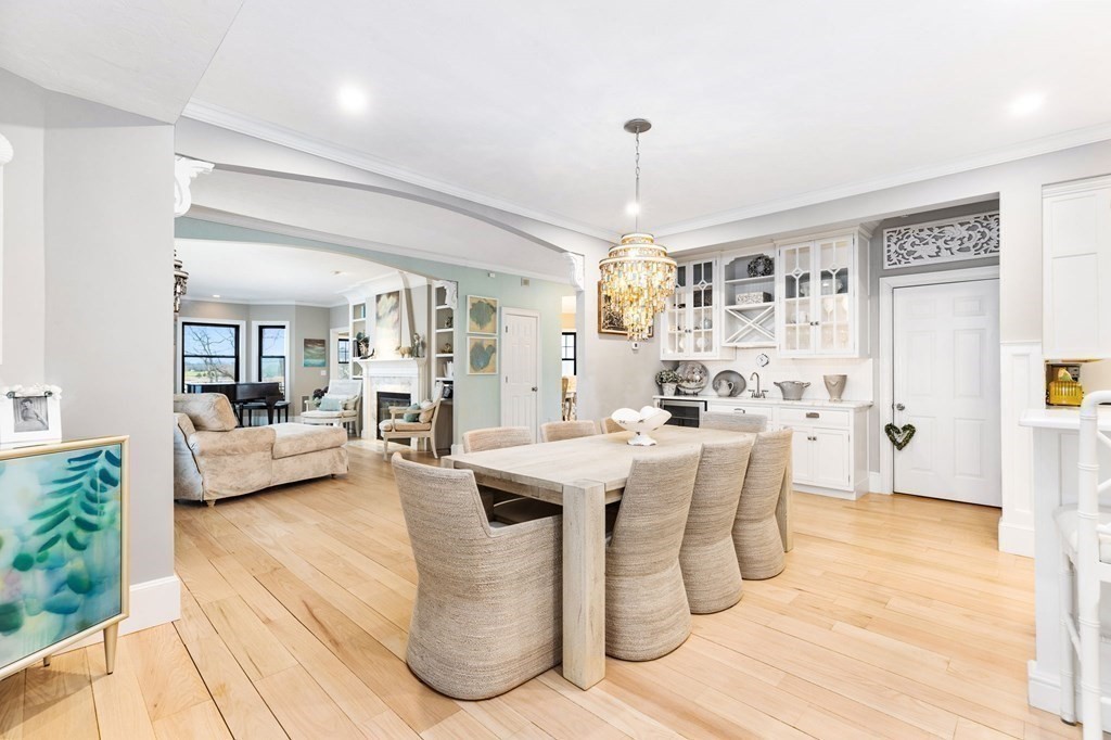 20 Wood Island Road Scituate, MA 02066 - Photo 9 of 14 a view of a dining room with furniture and wooden floor