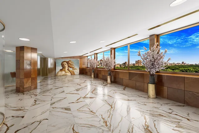a view of kitchen with furniture and counter space