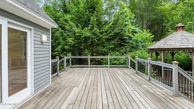 a view of a backyard with plants