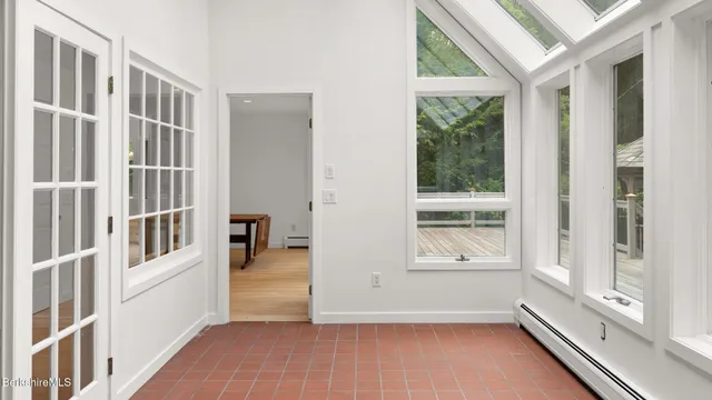 a view of the door of the house