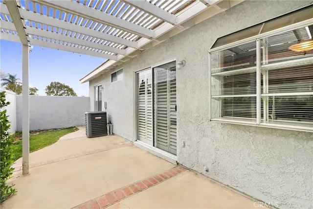 a house with a outdoor space