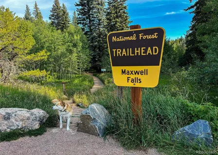a view of a lake with houses