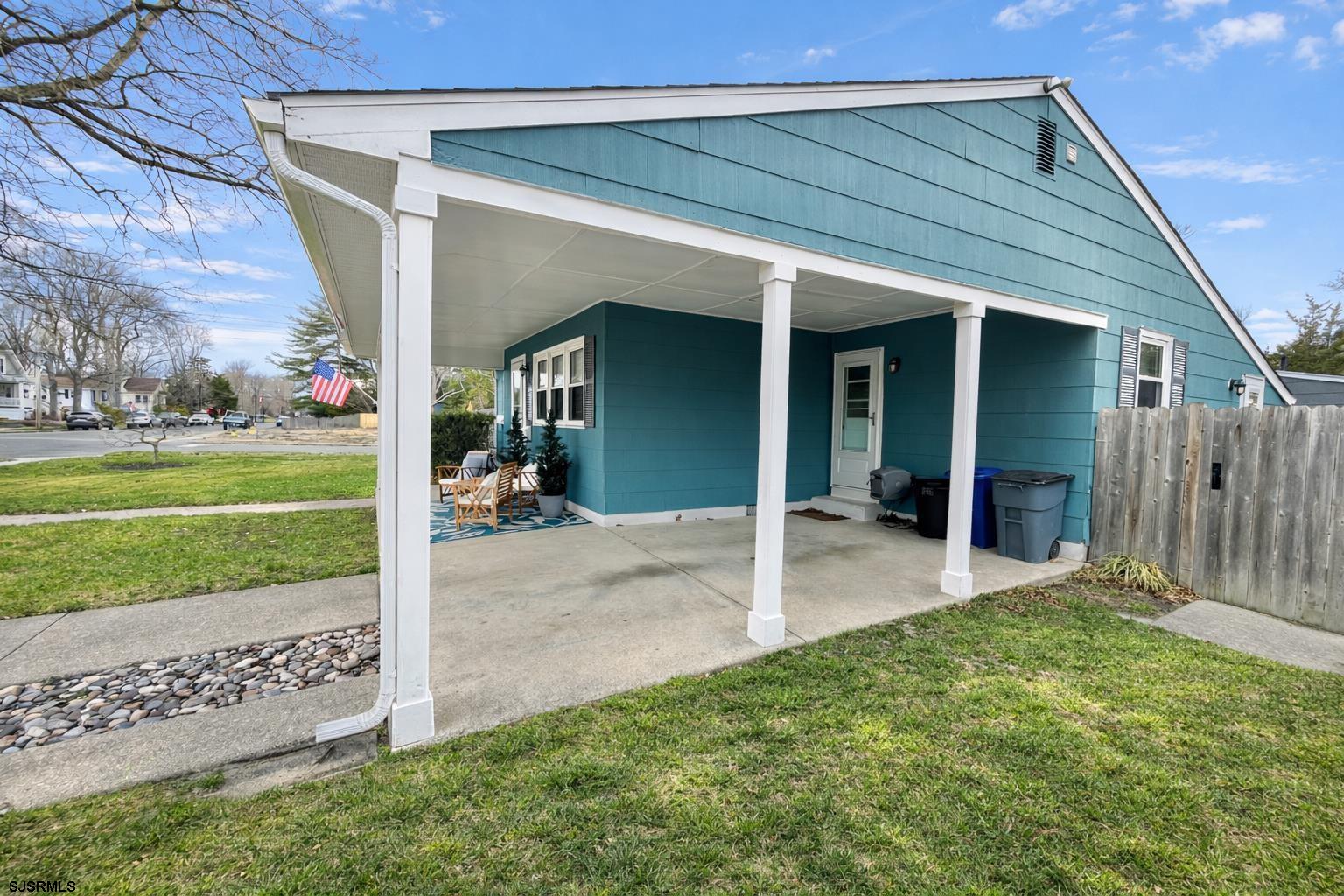 415 Rhode Island Avenue Somers Point, NJ 08244 - Photo 28 of 30 a view of a house with backyard and porch