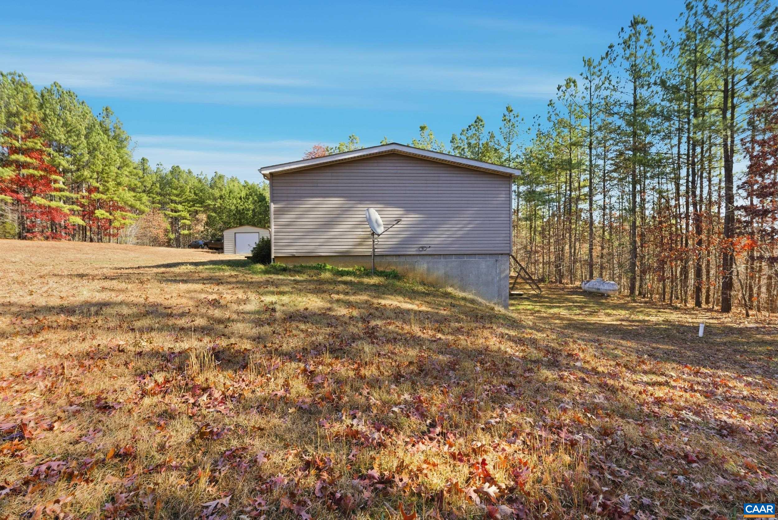 1690 Poorhouse Creek Road Appomattox, VA 24522 - Photo 31 of 44 a view of a house with a yard