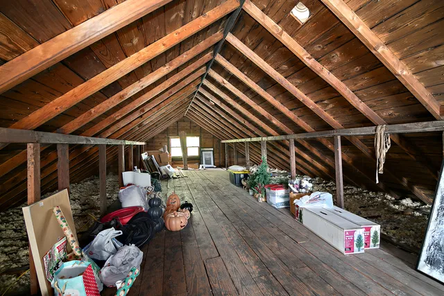 a view of storage and utility room