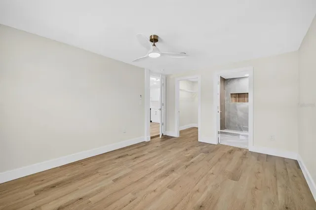 wooden floor in an empty room