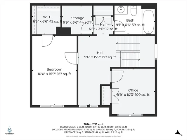 a picture of a floor plan