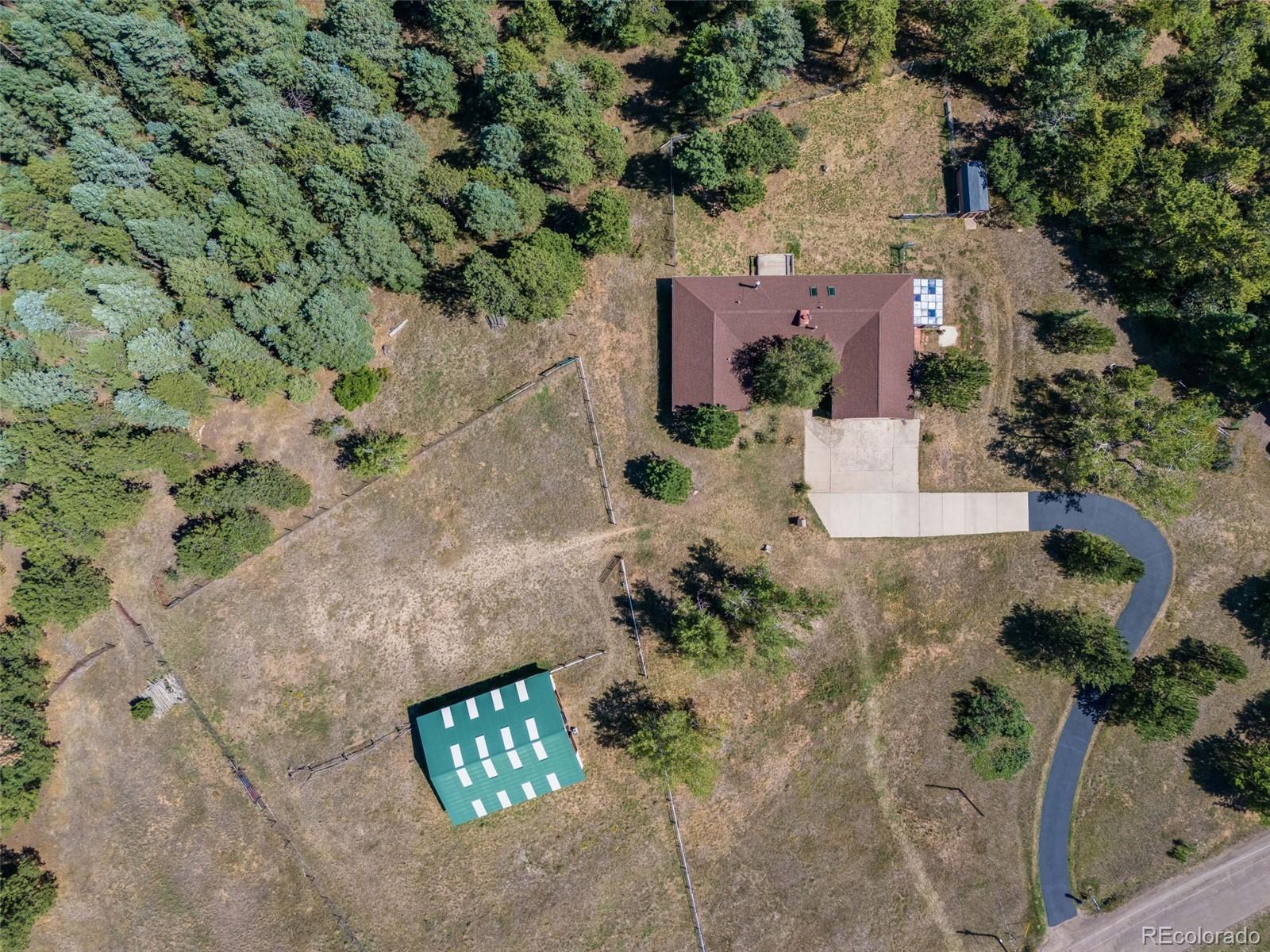7572 Surrey Drive Morrison, CO 80465 - Photo 33 of 38 an aerial view of a house