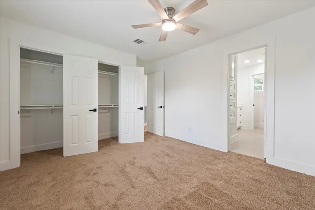 a view of empty room