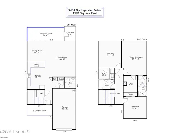 $384,900 | 7402 Springwater Drive, Wilmington, NC 28411