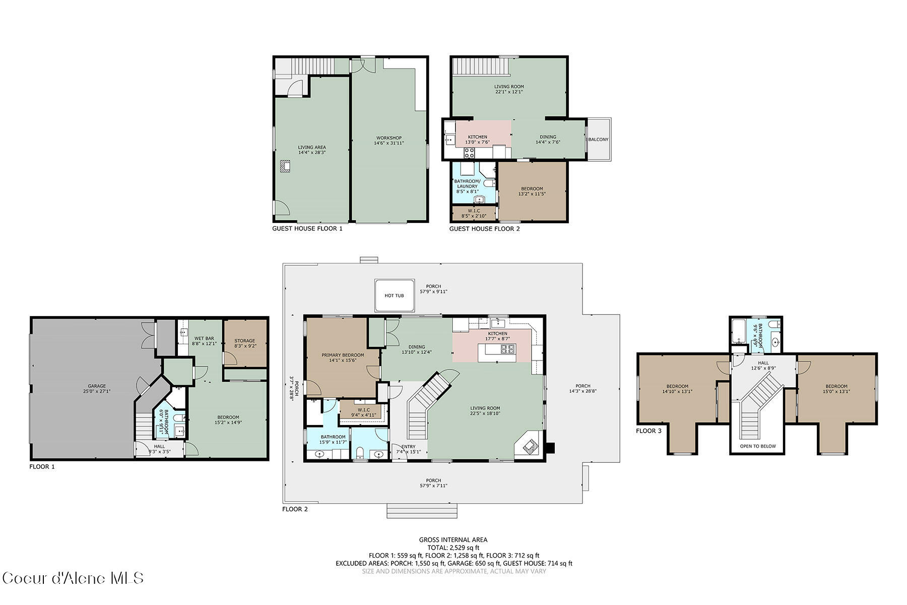 778 B Street Sandpoint, ID 83864 - Photo 62 of 62 Floor Plan