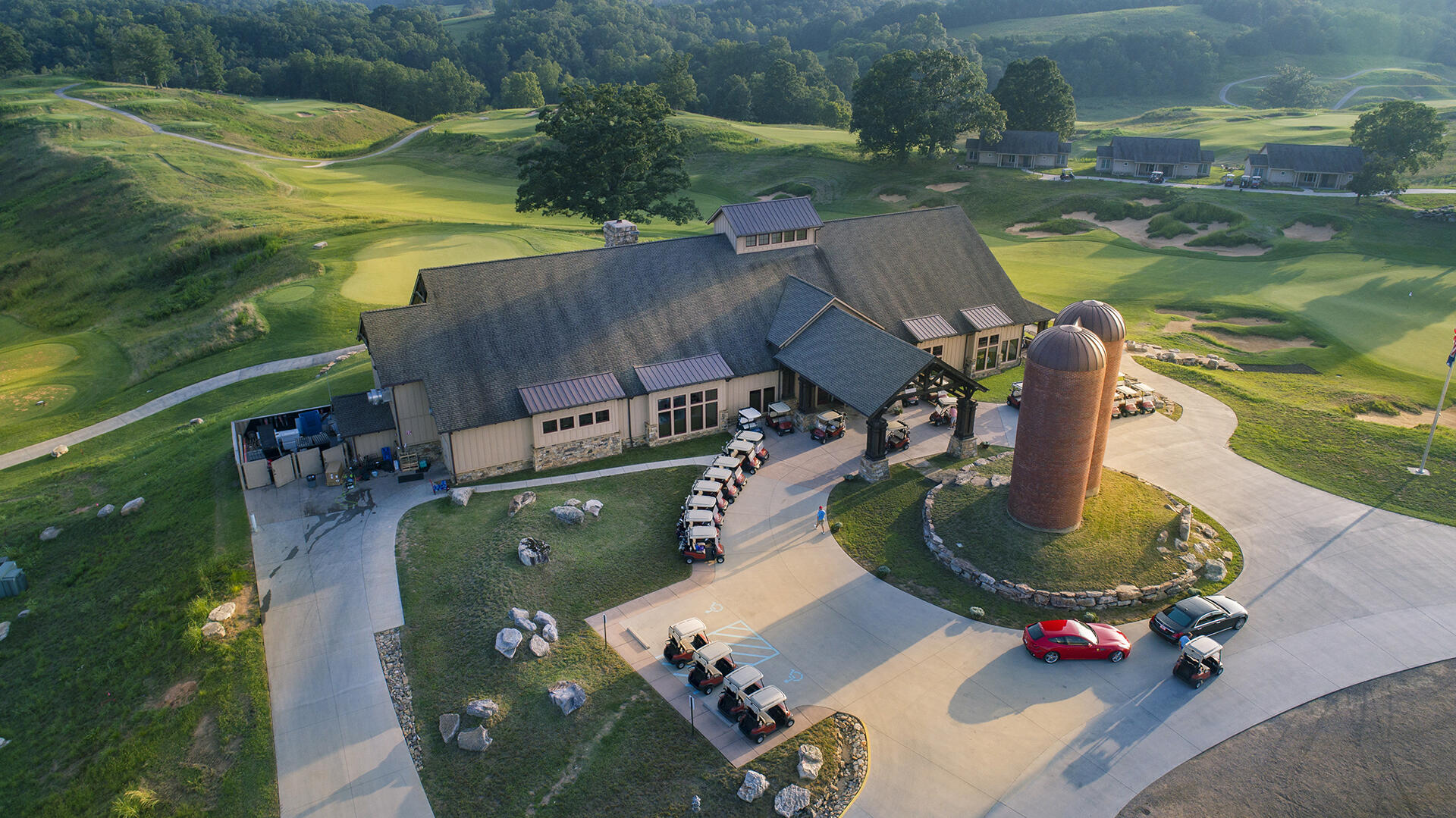 3527 Ballyhack Trail Roanoke, VA 24014 - Photo 58 of 60 an aerial view of a house with garden space and street view
