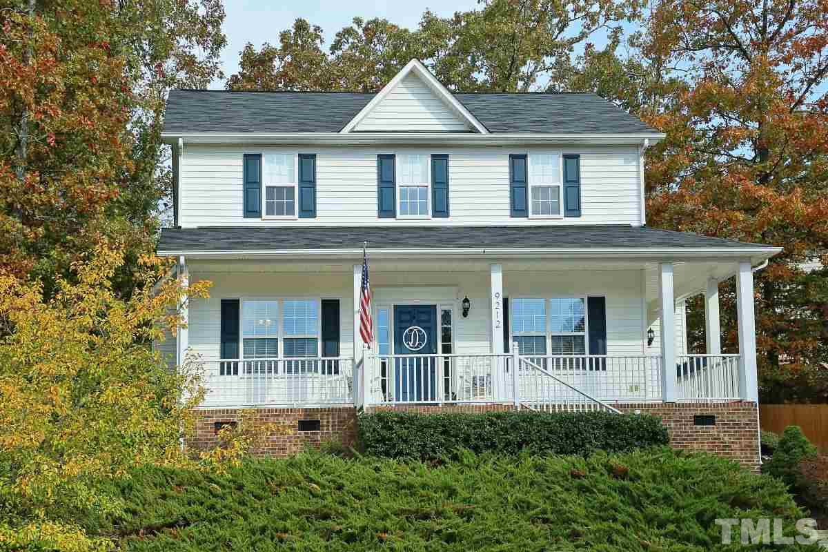 9212 Pennythorne Court Raleigh, NC 27615 - Photo 2 of 25 front view of a house with a yard