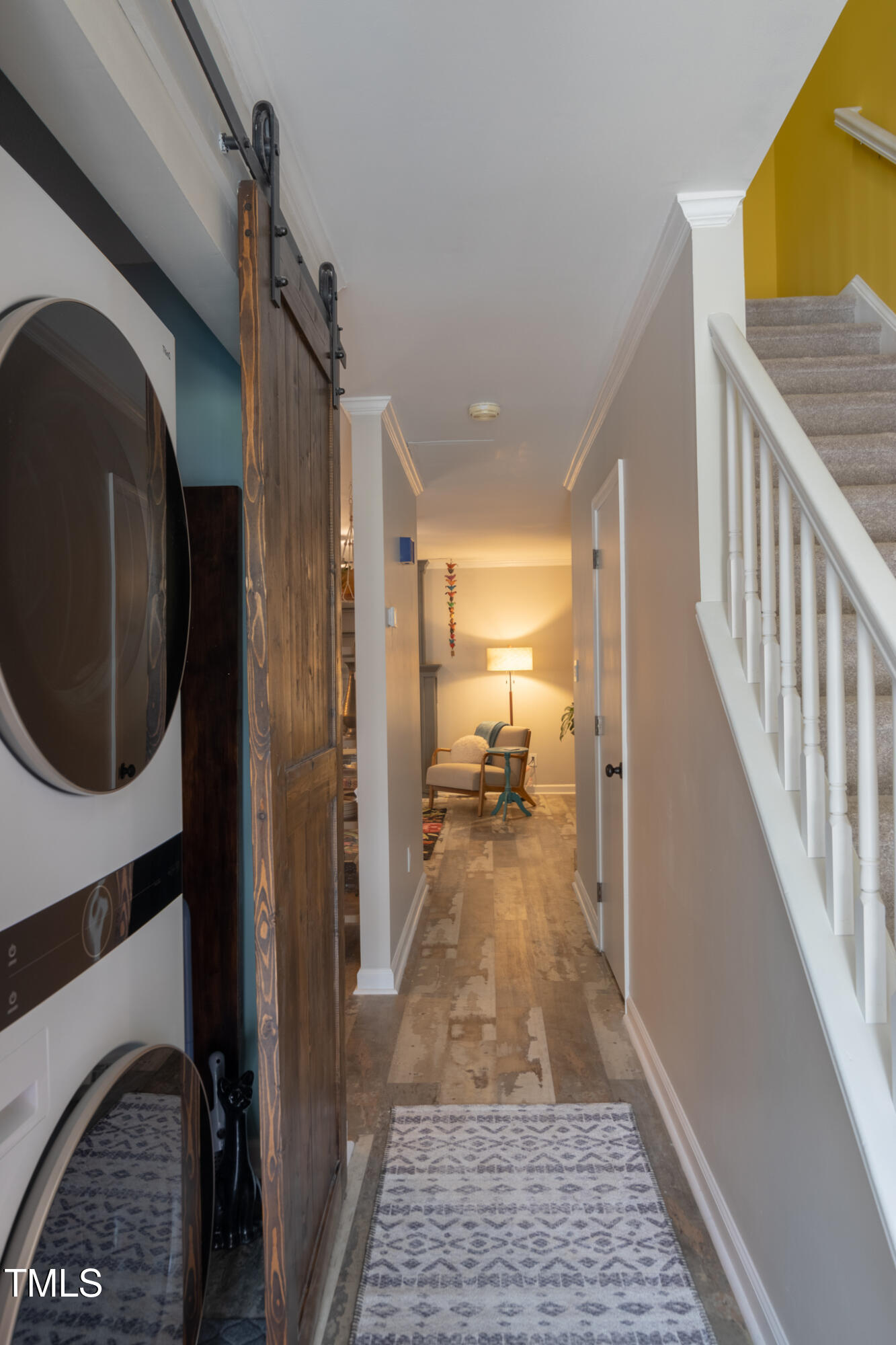 5514 Old Towne Road Raleigh, NC 27612 - Photo 11 of 21 Hallway with Laundry