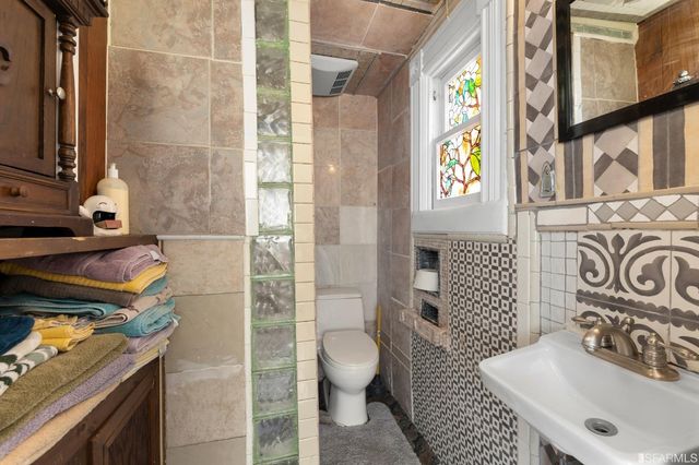 a room with storage and utility