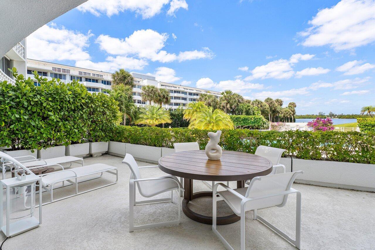 2760 South Ocean Boulevard, Unit 116 Palm Beach, FL 33480 - Photo 13 of 61 Patio off Living Area