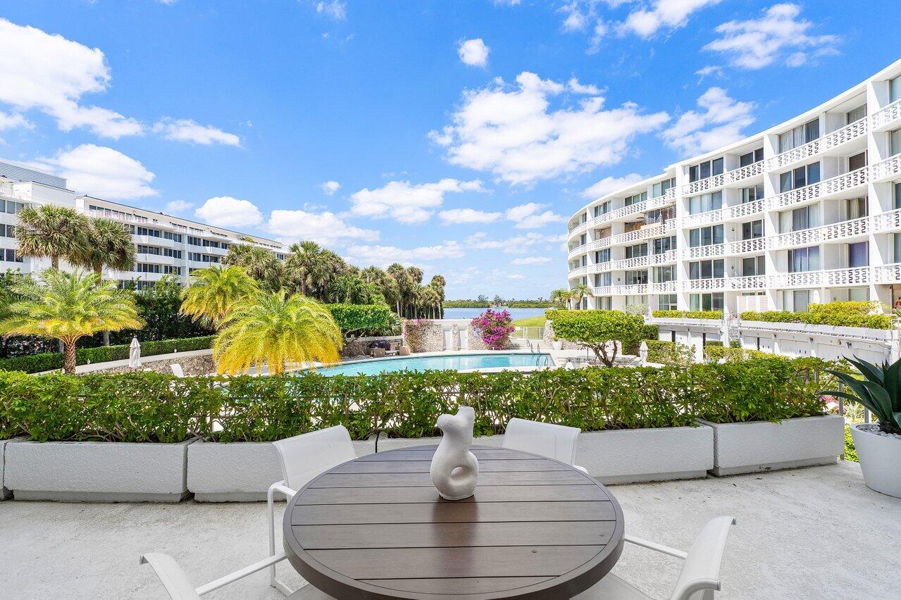 2760 South Ocean Boulevard, Unit 116 Palm Beach, FL 33480 - Photo 15 of 61 West Facing Patio