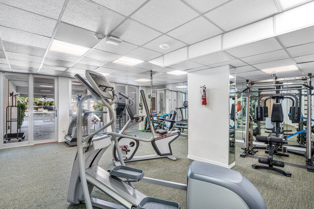 2760 South Ocean Boulevard, Unit 116 Palm Beach, FL 33480 - Photo 49 of 61 Fitness Center