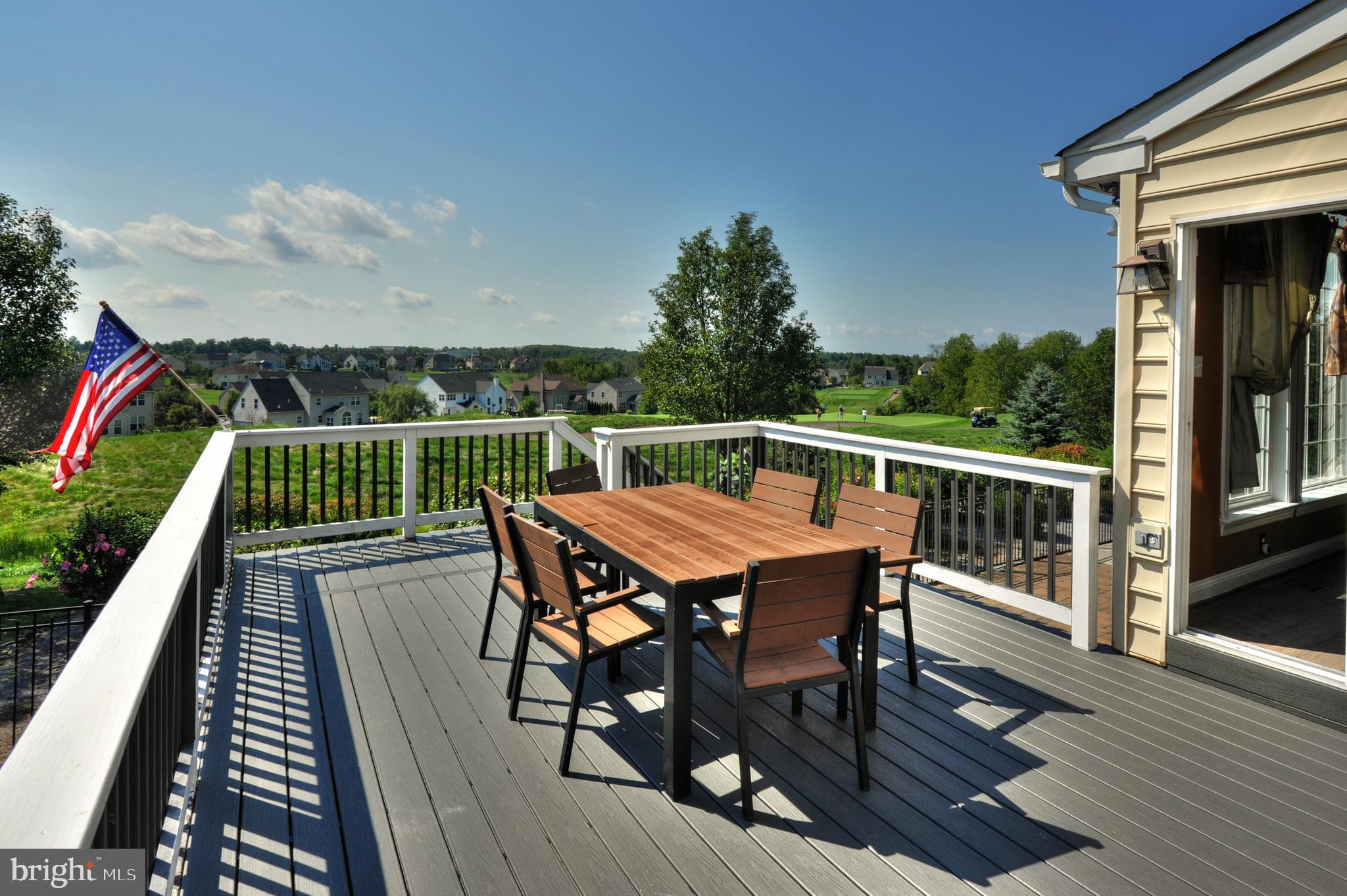 434 Hoffman Road Harleysville, PA 19438 - Photo 5 of 46 a view of a chairs on the deck