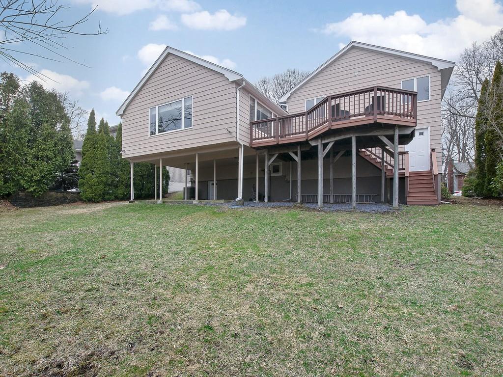 37 Slocum Road Boston, MA 02130 - Photo 24 of 27 a view of a house with a garden