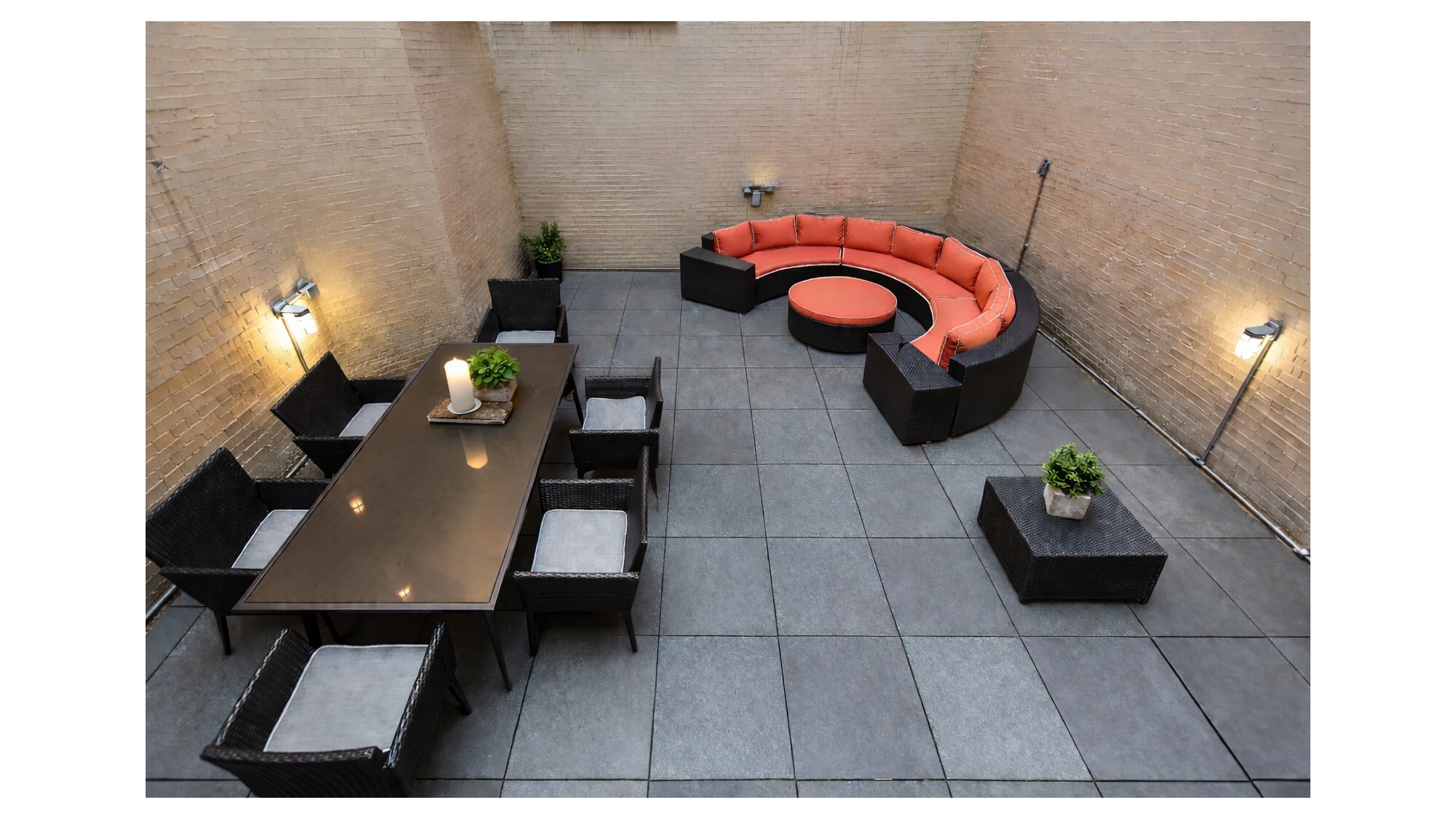 426 West 58th Street, Unit PH2 Manhattan, NY 10019 - Photo 10 of 11 a living room with a rug