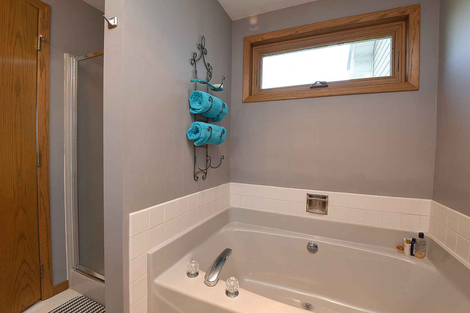 32220 South Cedar Road Manhattan, IL 60442 - Photo 16 of 46 a bathroom with a bathtub