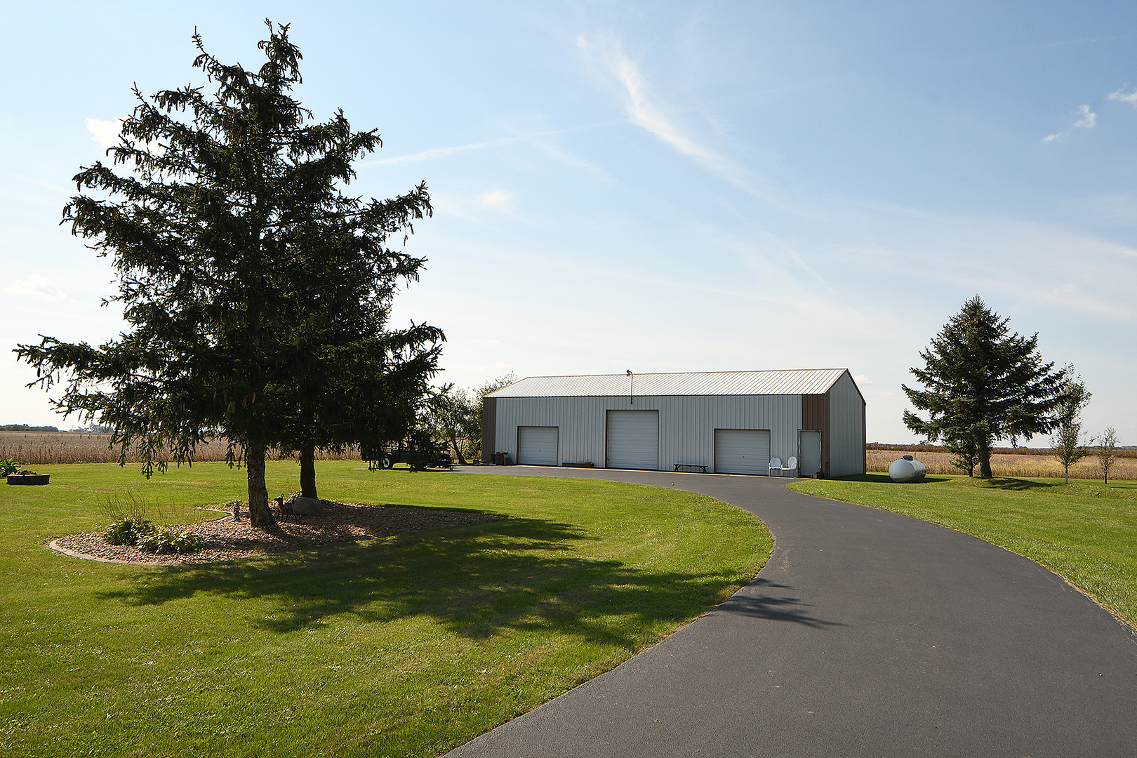 32220 South Cedar Road Manhattan, IL 60442 - Photo 43 of 46 a view of a big house with a big yard and large trees