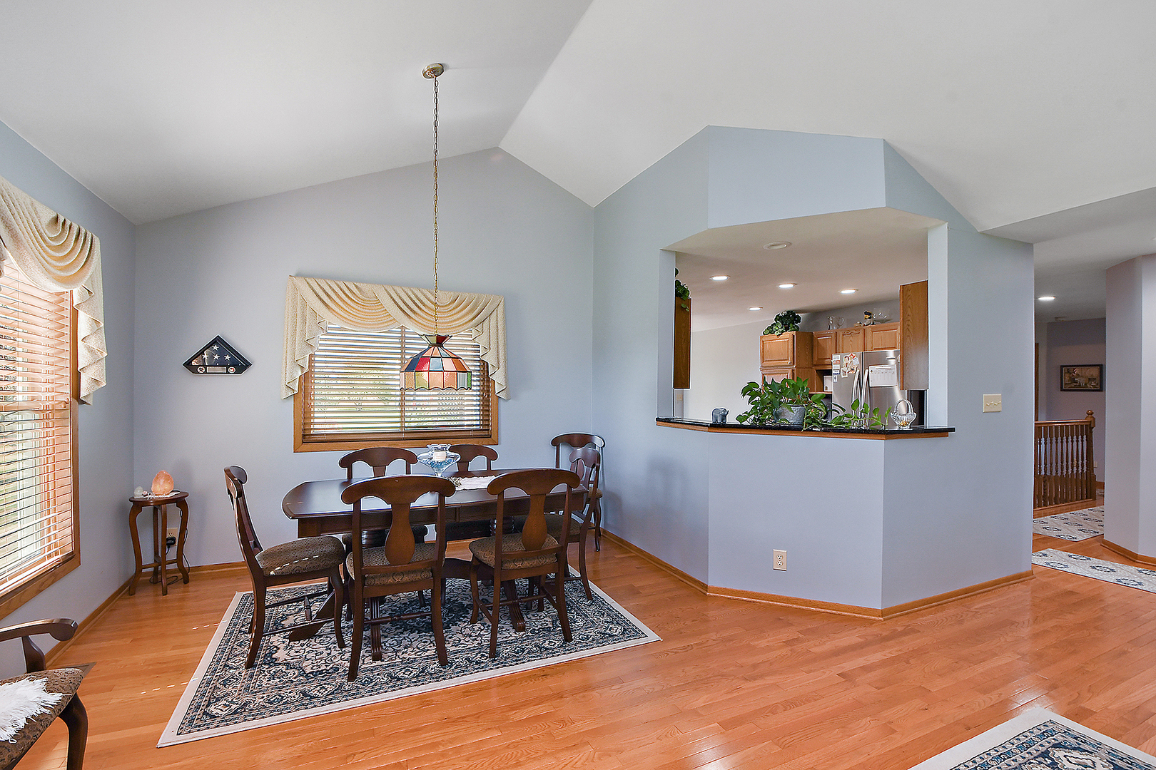 32220 South Cedar Road Manhattan, IL 60442 - Photo 7 of 46 a view of a dining room with furniture window and outside view