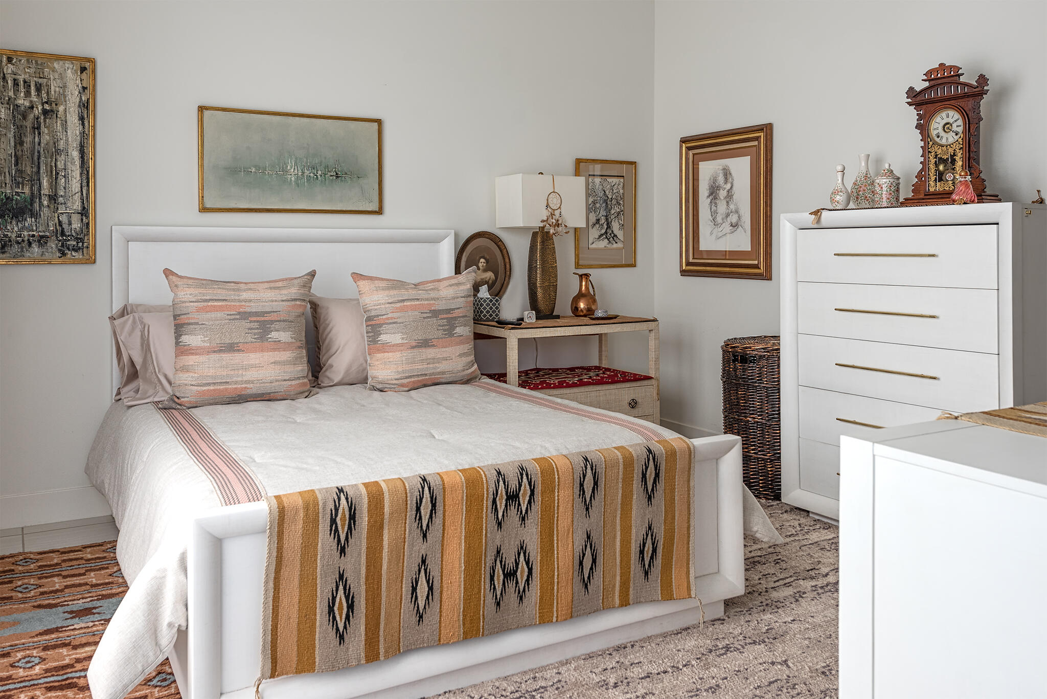 1 Via Merenda Rancho Mirage, CA 92270 - Photo 25 of 29 a bedroom with a bed and a dresser