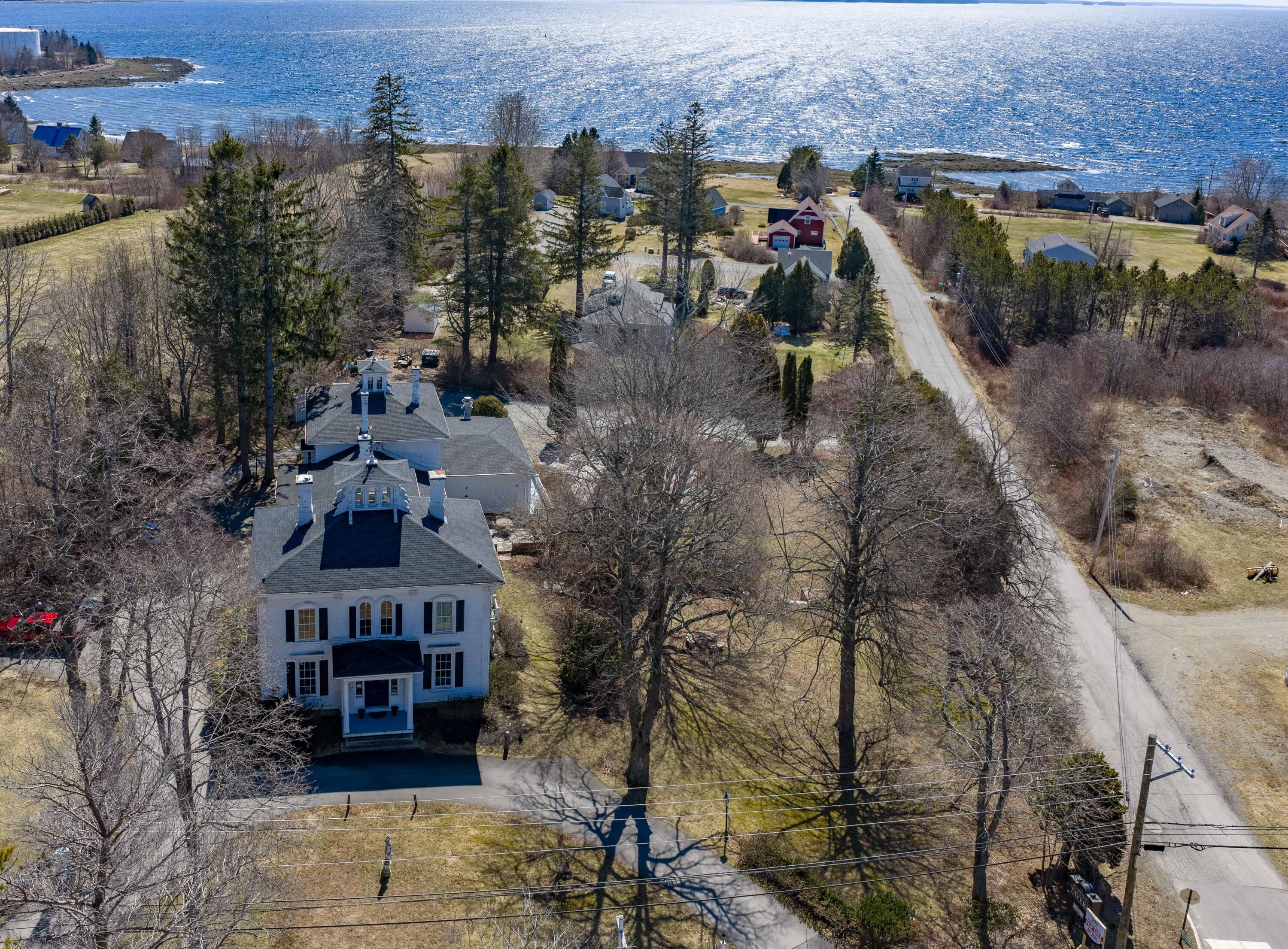 121 East Main Street Searsport, ME 04974 - Photo 5 of 37 121 east main st Searsport-Aerials-5