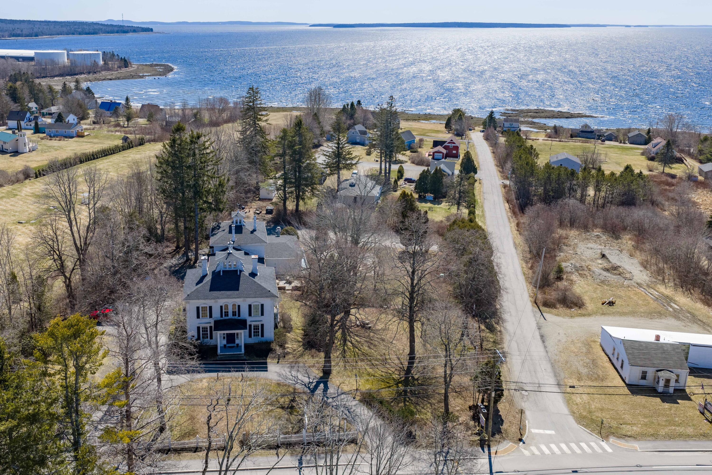 121 East Main Street Searsport, ME 04974 - Photo 6 of 37 121 east main st Searsport-Aerials-6