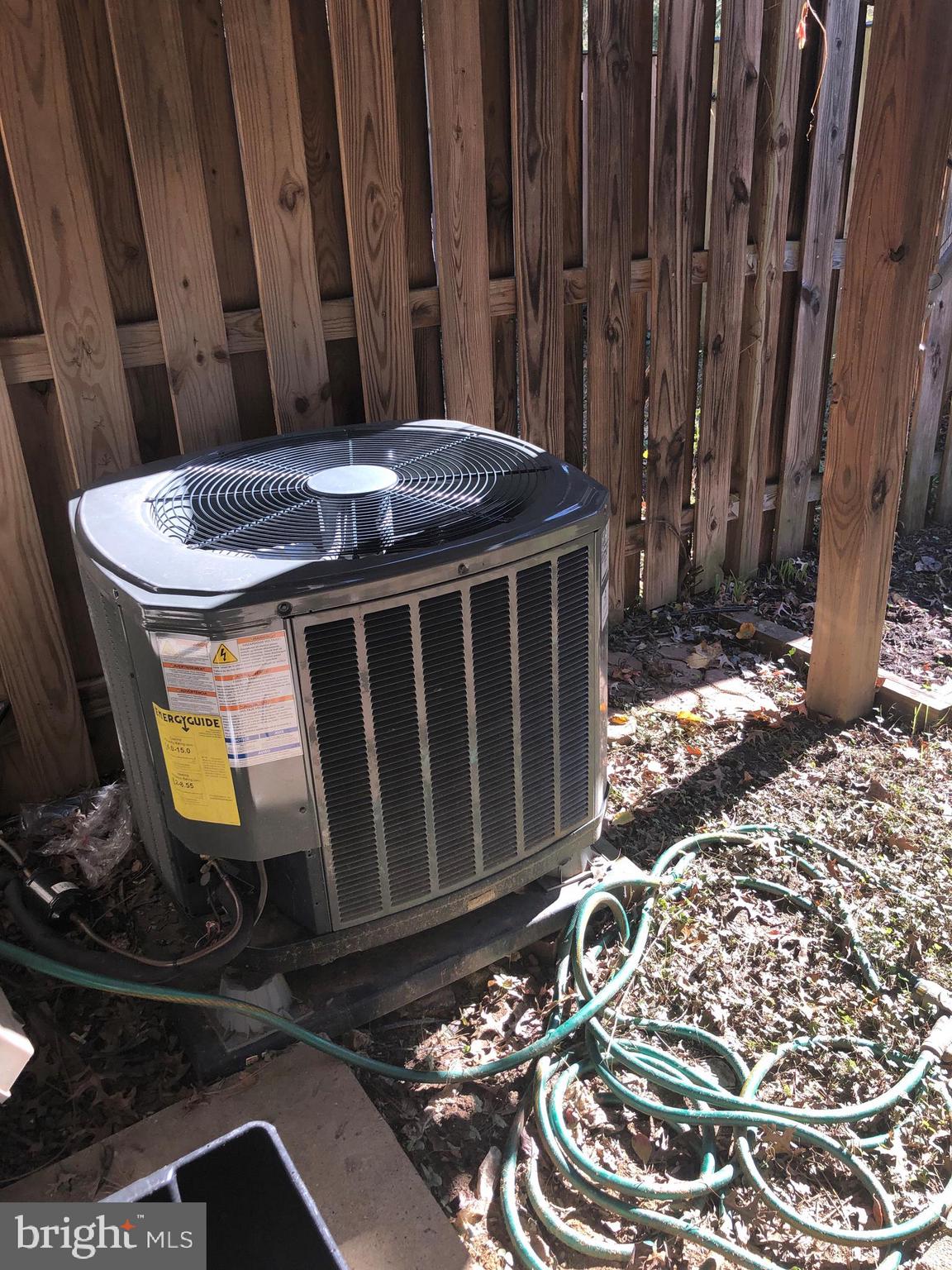 8568 Springfield Oaks Drive Springfield, VA 22153 - Photo 33 of 38 Backyard - HVAC 2016