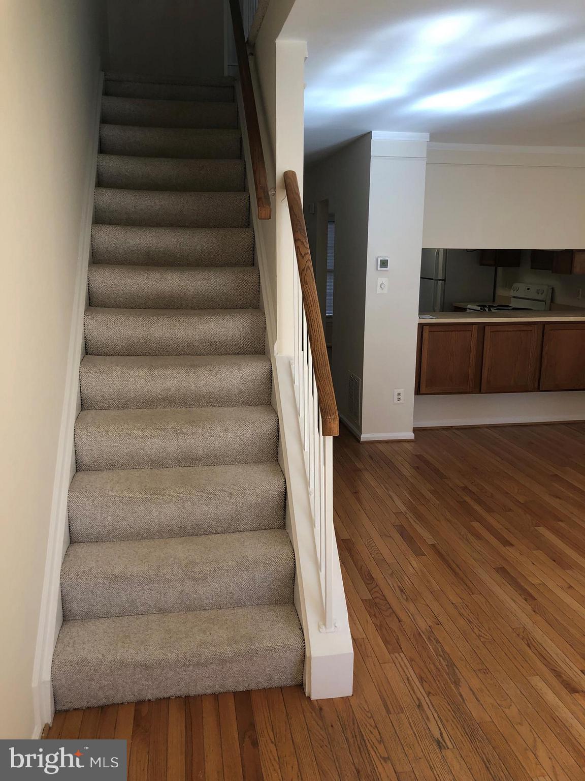 8568 Springfield Oaks Drive Springfield, VA 22153 - Photo 9 of 38 Carpeted Stairs to Upper Level