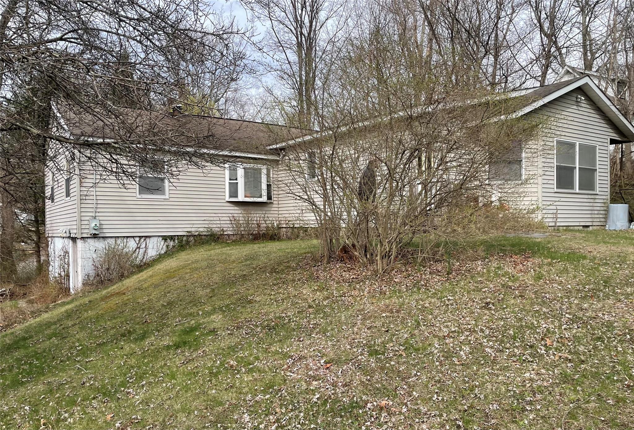 a view of outdoor space and yard